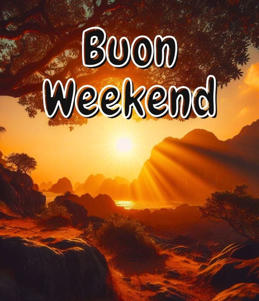 Buon Fine Settimana Simpatico