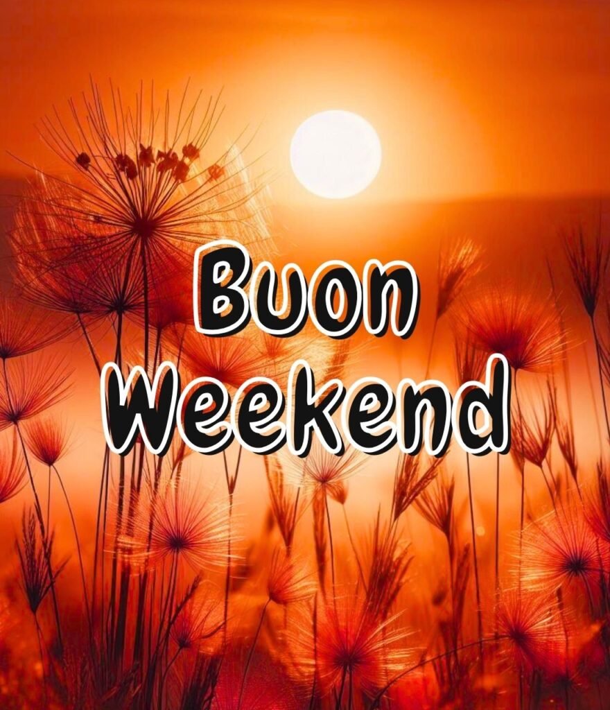 Buon Weekend Gif