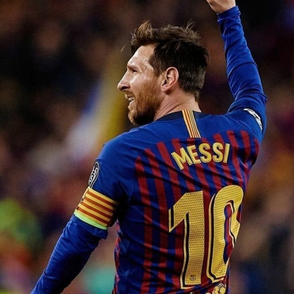 Una Foto De Messi