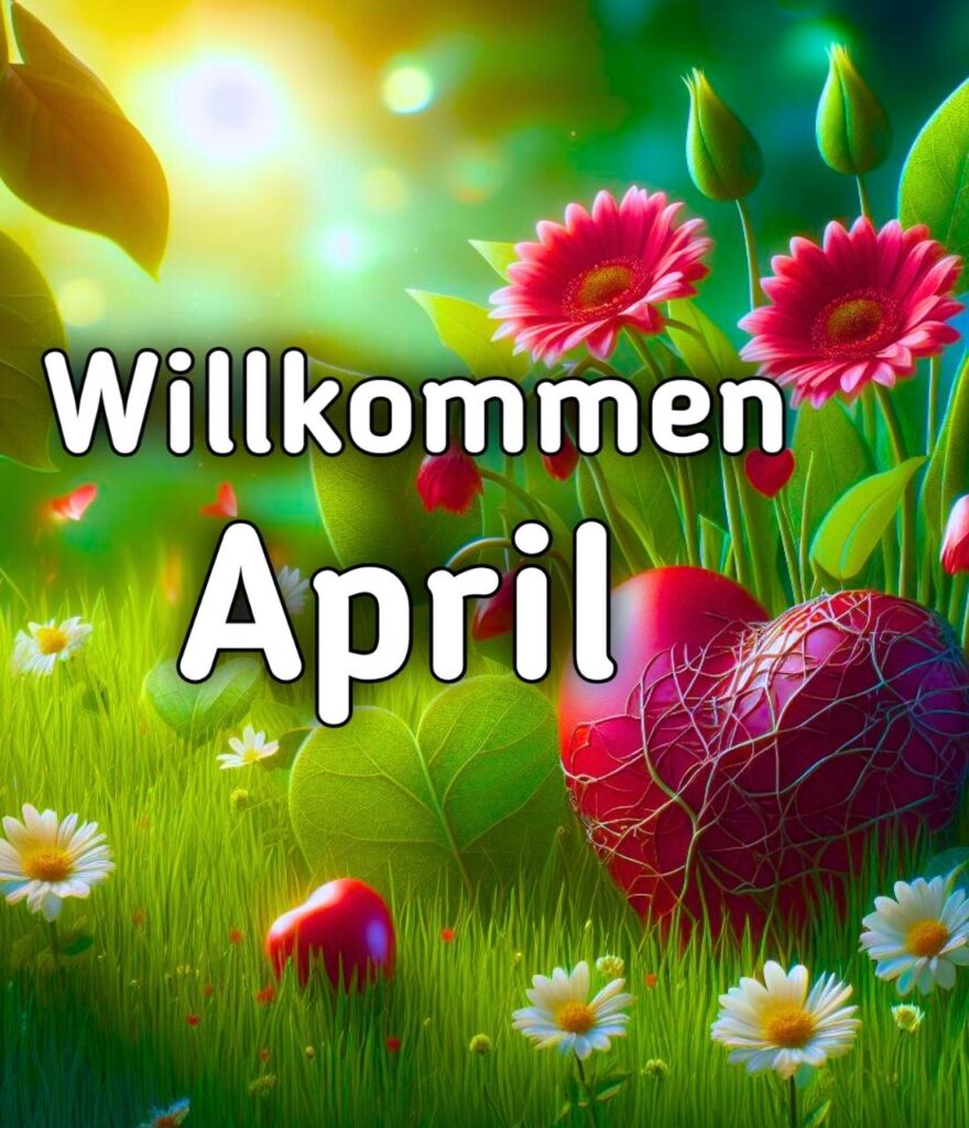 Willkommen Morgen April Samstag Bilder