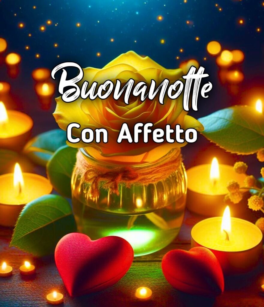 Amicizia Buonanotte Con Affetto