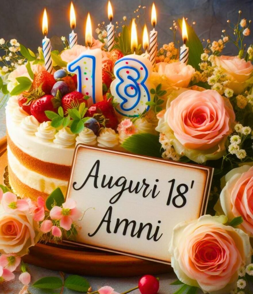 Auguri Di Buon Compleanno 18 Anni