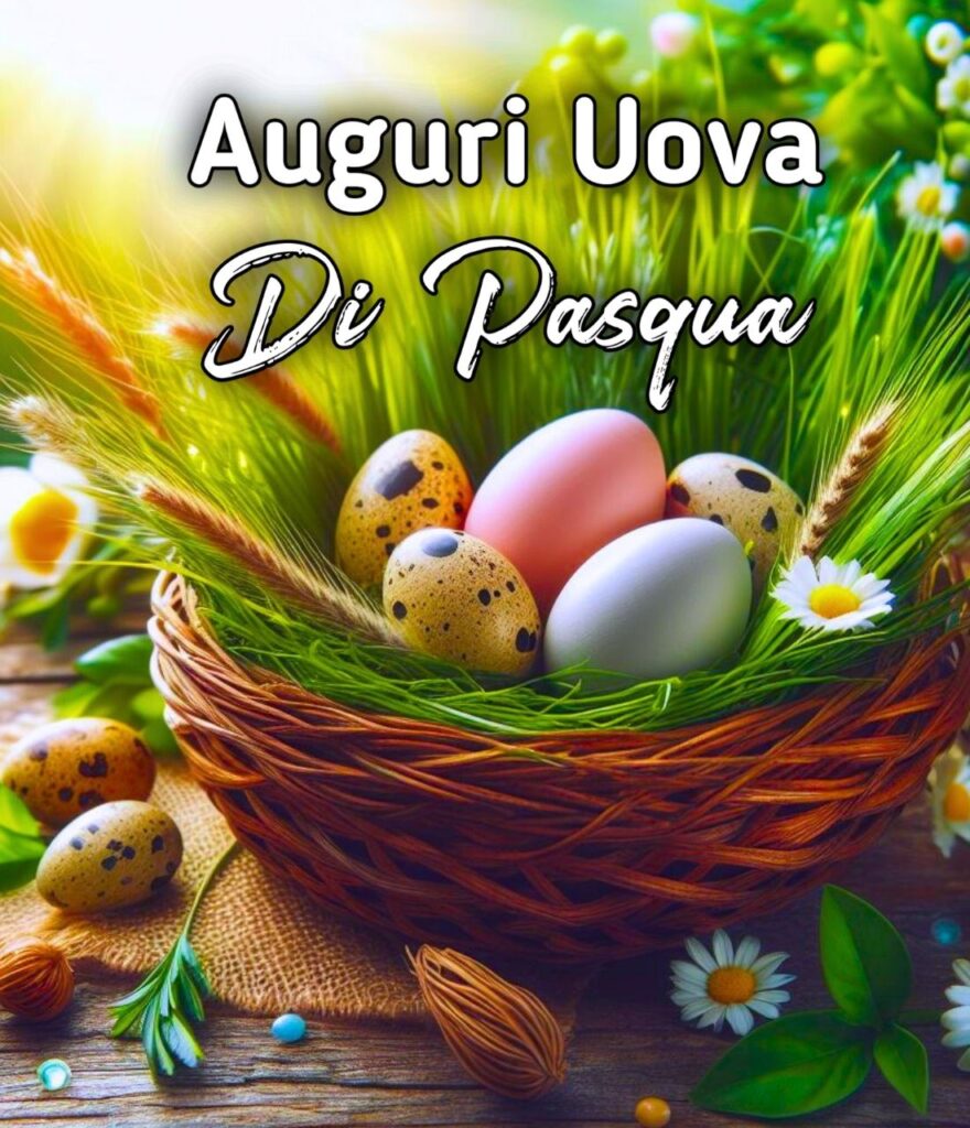 Auguri Di Pasqua Con Quache Uovo