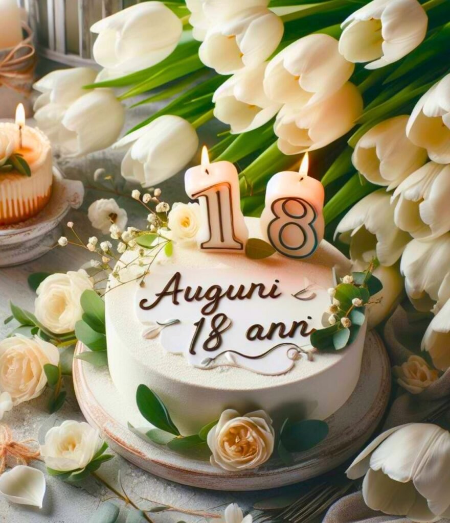 Biglietto Auguri 18 Anni Ragazza