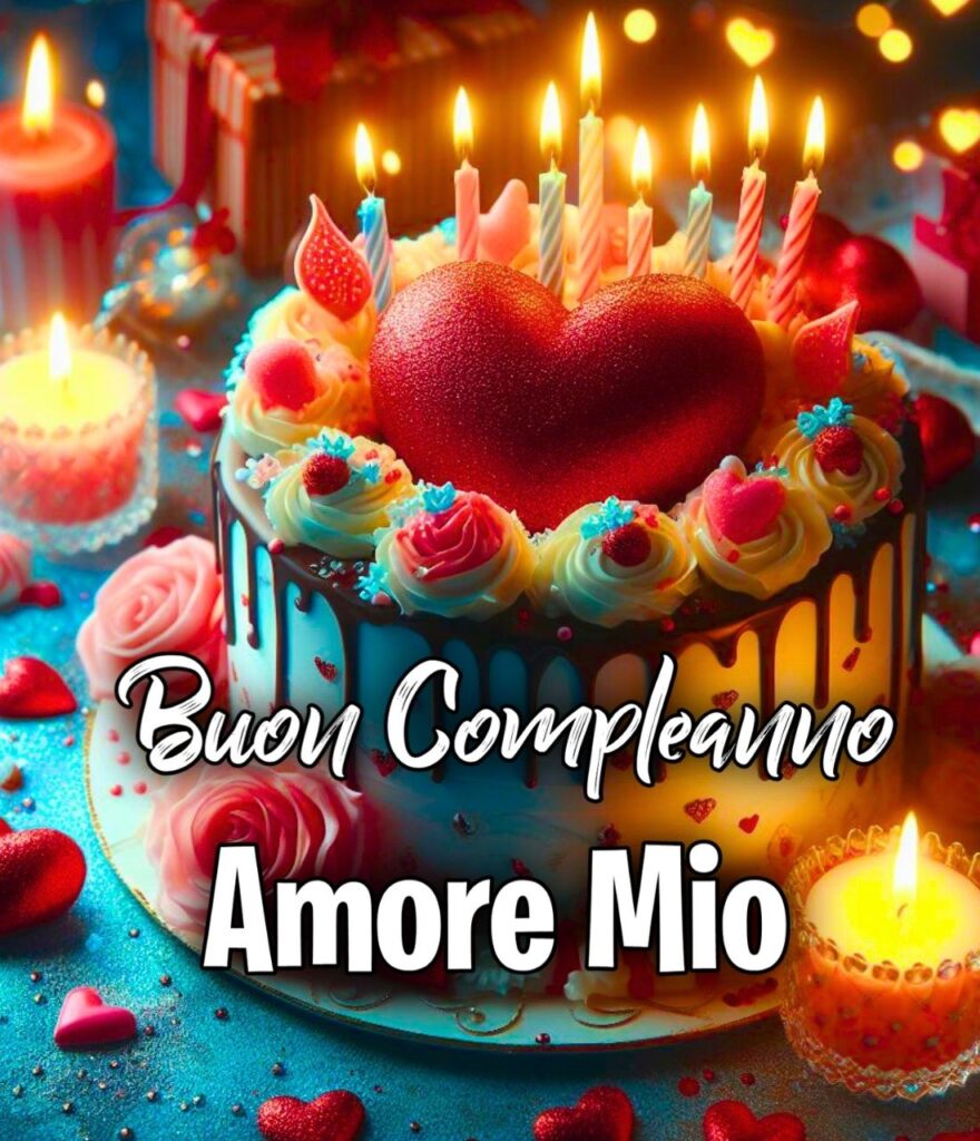 Buon Compleanno Amore Mio Frasi Per Lui