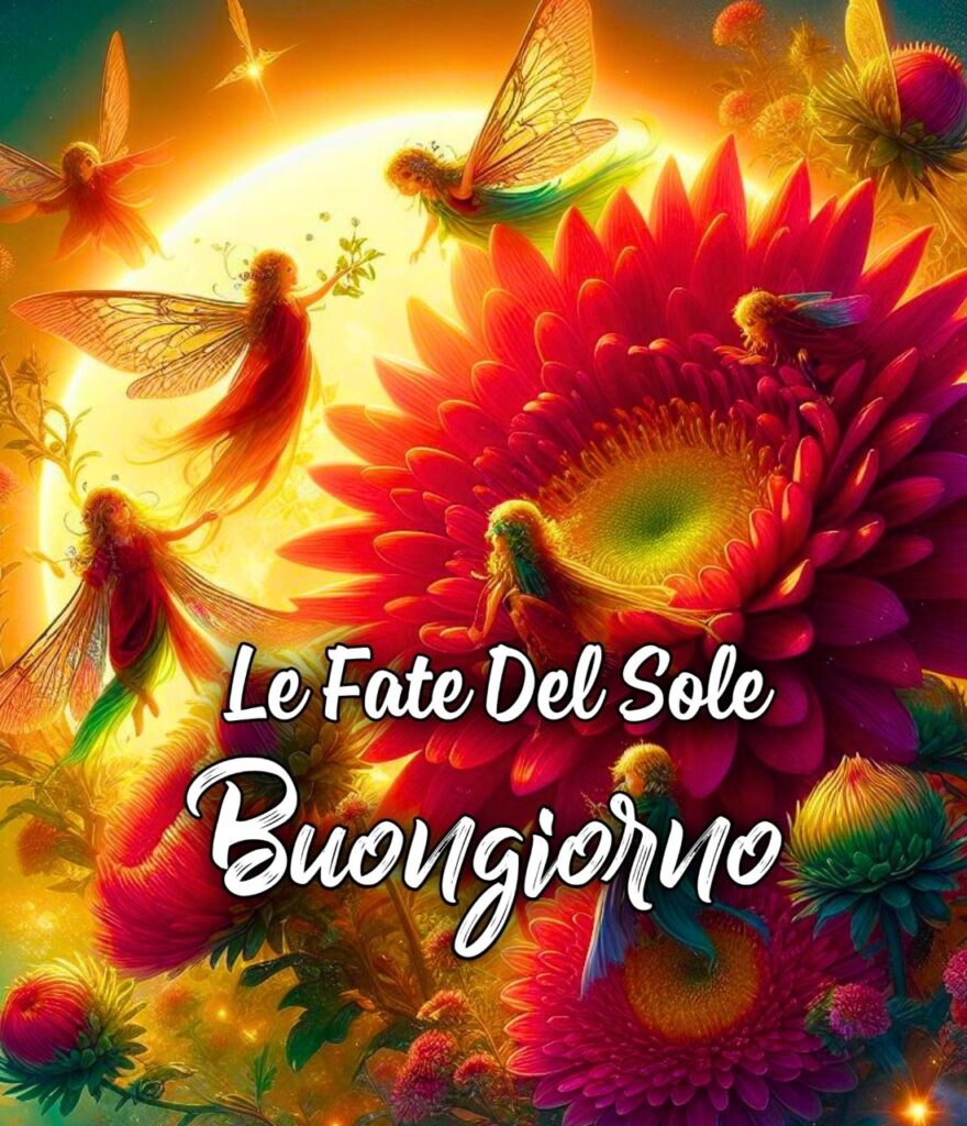 Buon Giorno Le Fate Del Sole Buongiorno Immagini Divertenti