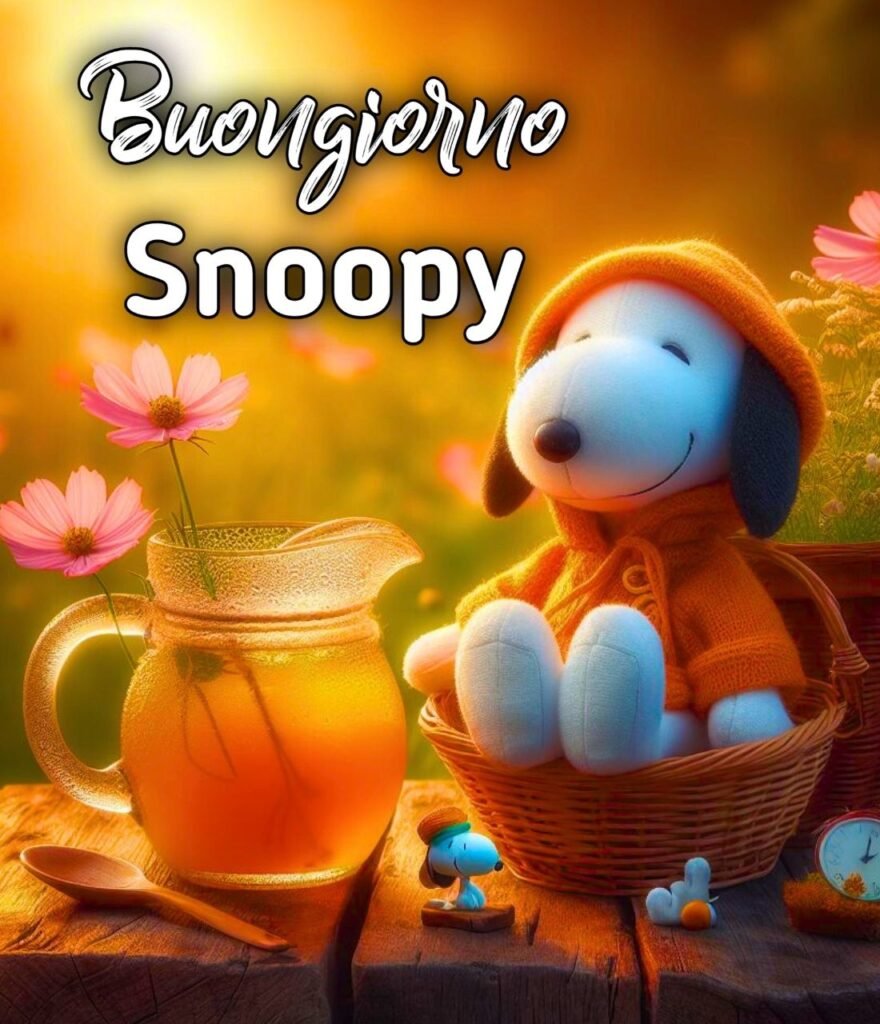 Buon Sabato Mafalda E Snoopy