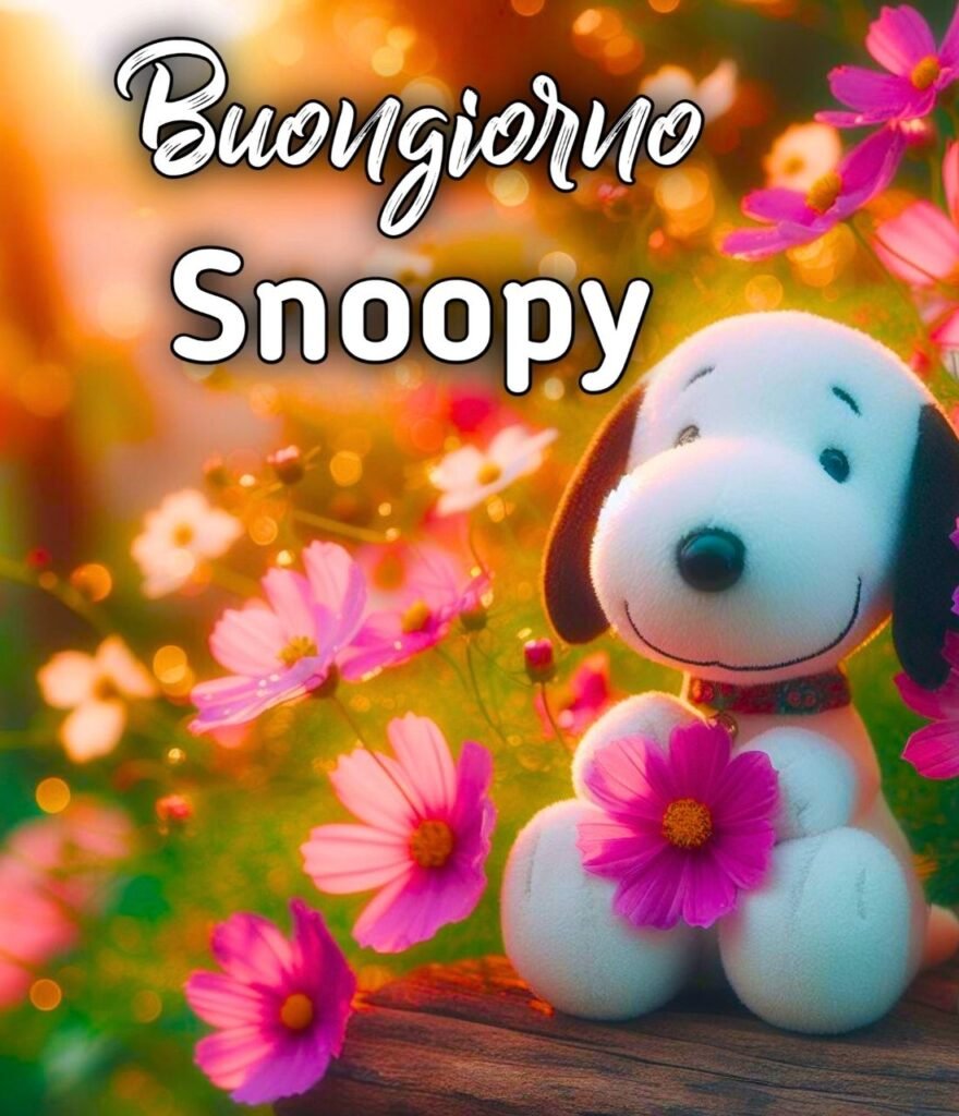 Buona Domenica Snoopy Gif