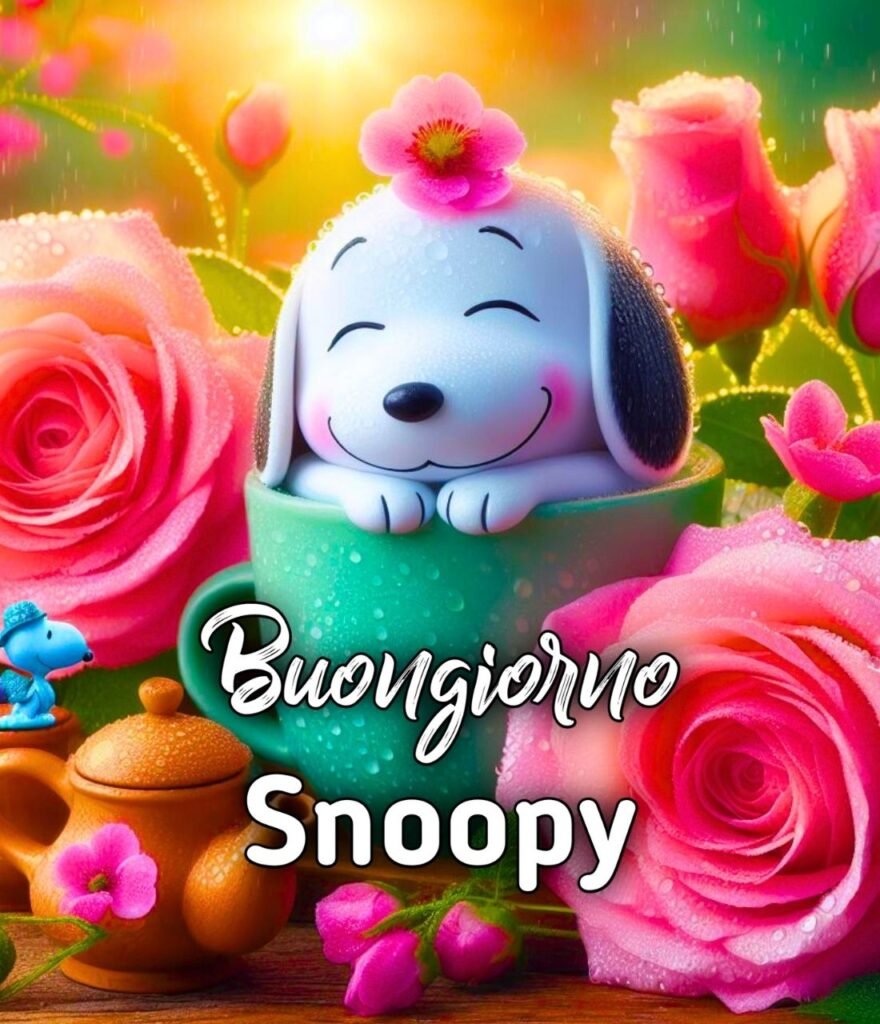 Buona Domenica Snoopy Nuove