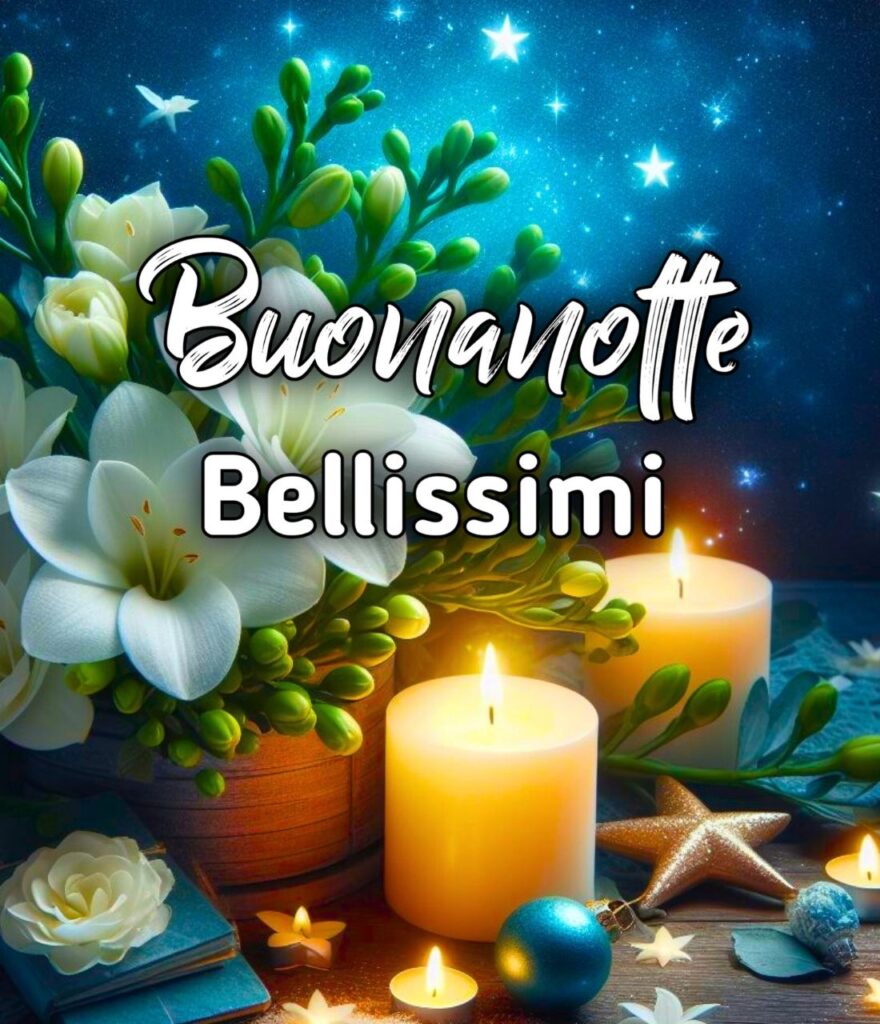 Buona Notte Bellissimo Affettuoso Caloroso Buonanotte