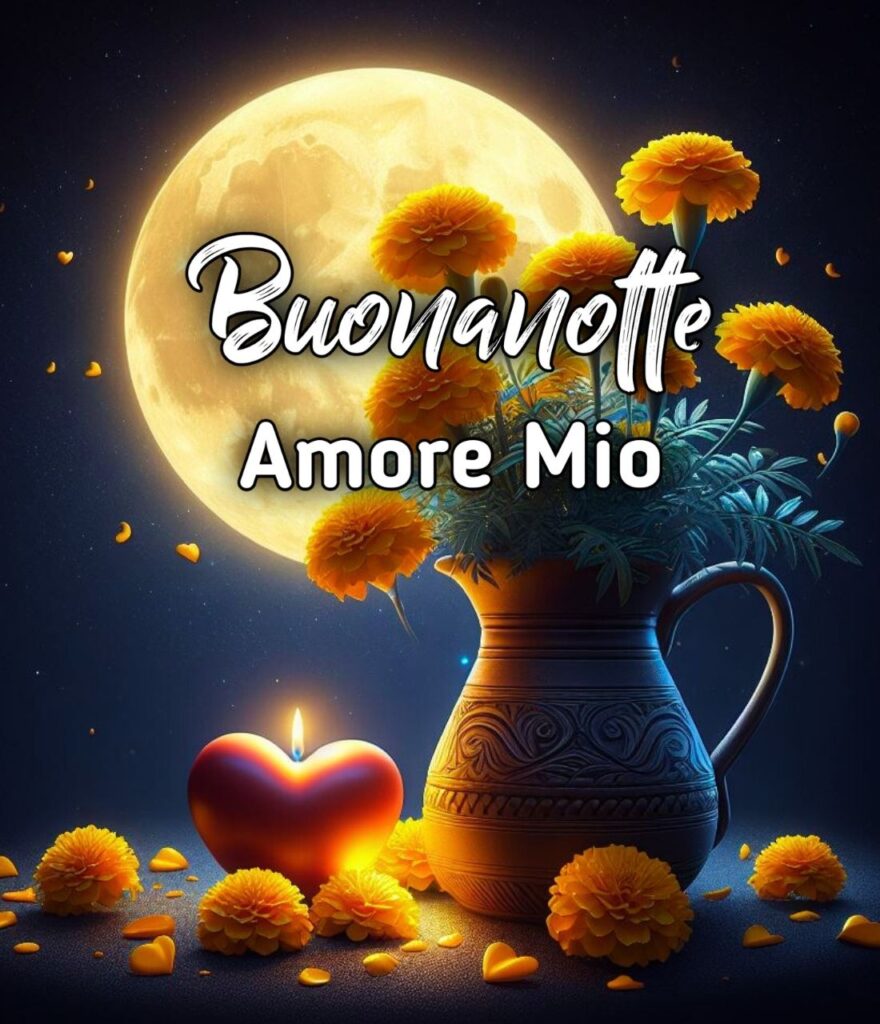 Buonanotte Amore Mio Frasi E Immagini