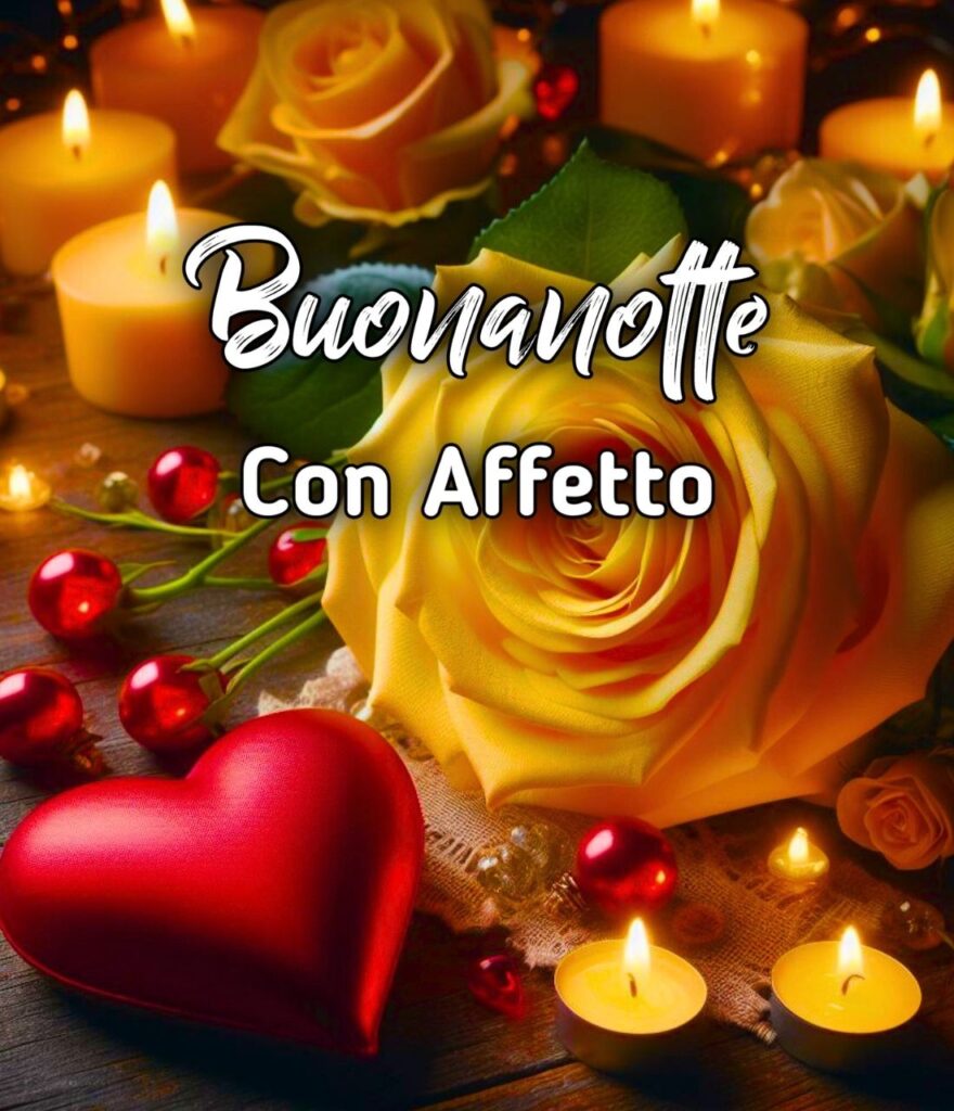 Buonanotte Con Affetto E Con Il Cuore