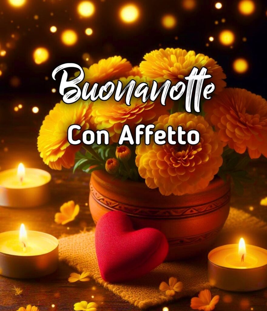 Buonanotte Con Amicizia E Affetto