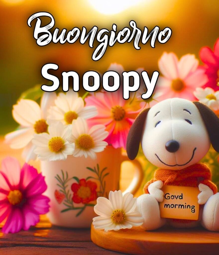 Buonanotte Con Mafalda E Snoopy