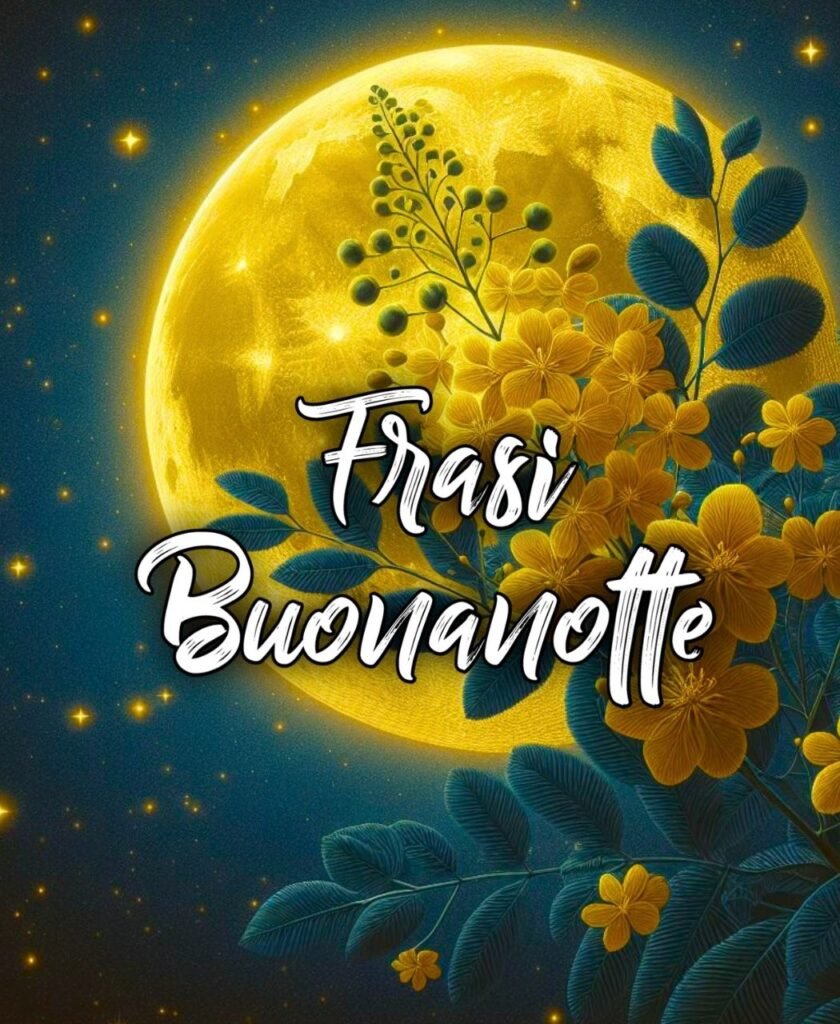 Buonanotte Frasi