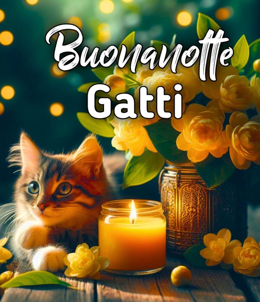 Buonanotte Gatti Natalizi