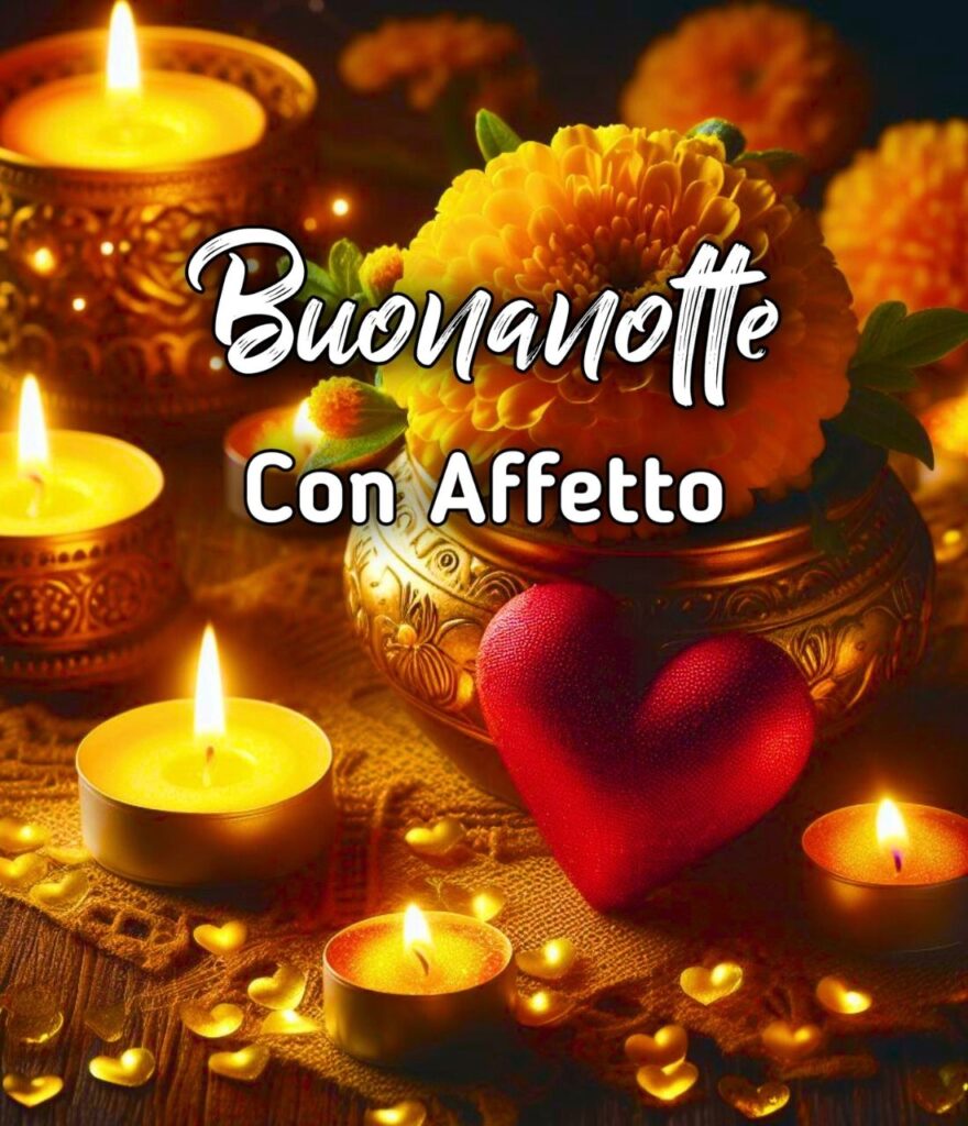 Buonanotte Un Abbraccio Con Affetto