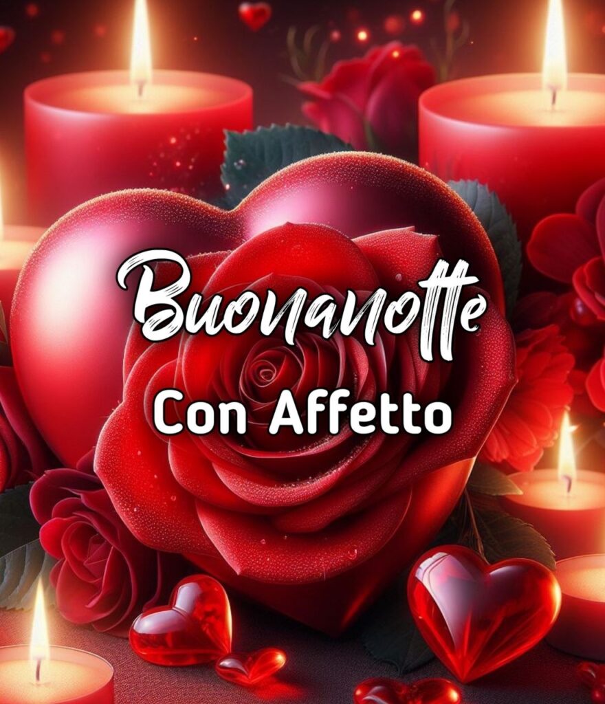 Buonanotte Un Abbraccio Con Affetto Ad Un Amica