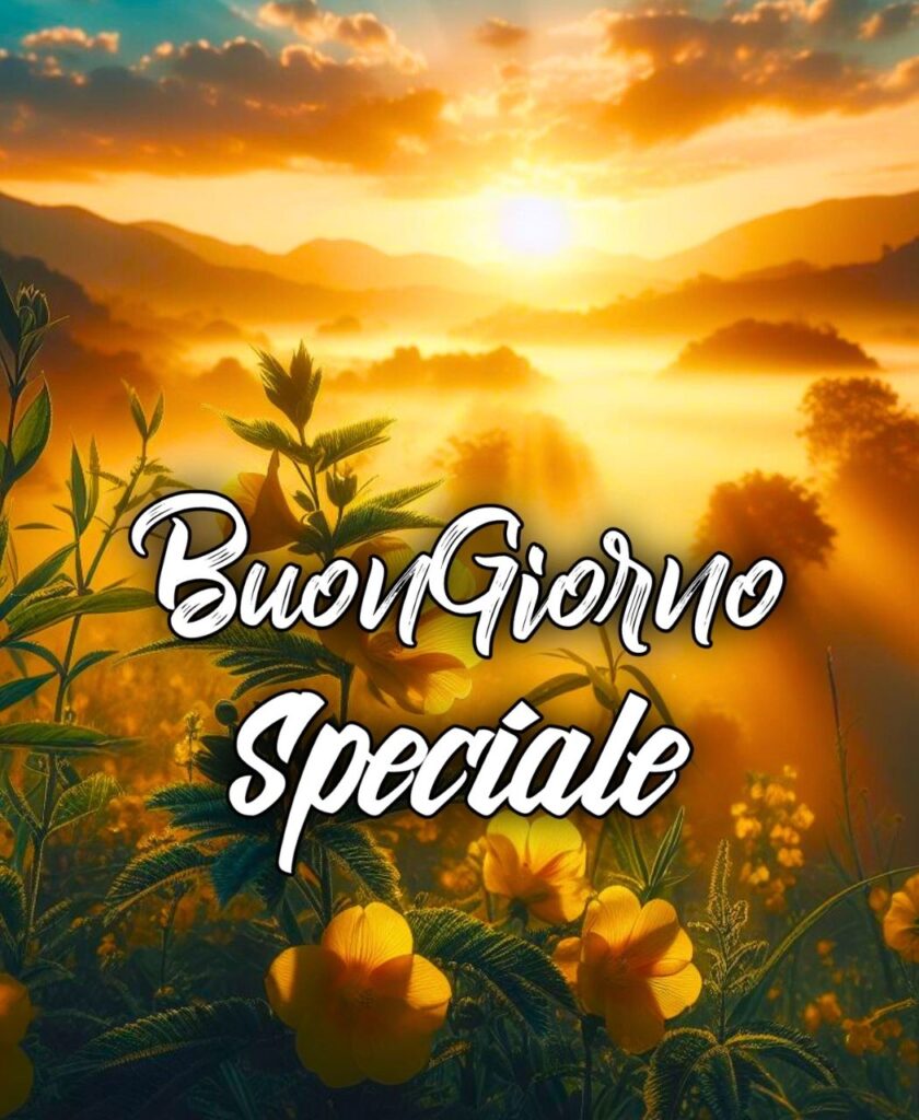 Buongiorno Alle Persone Speciali