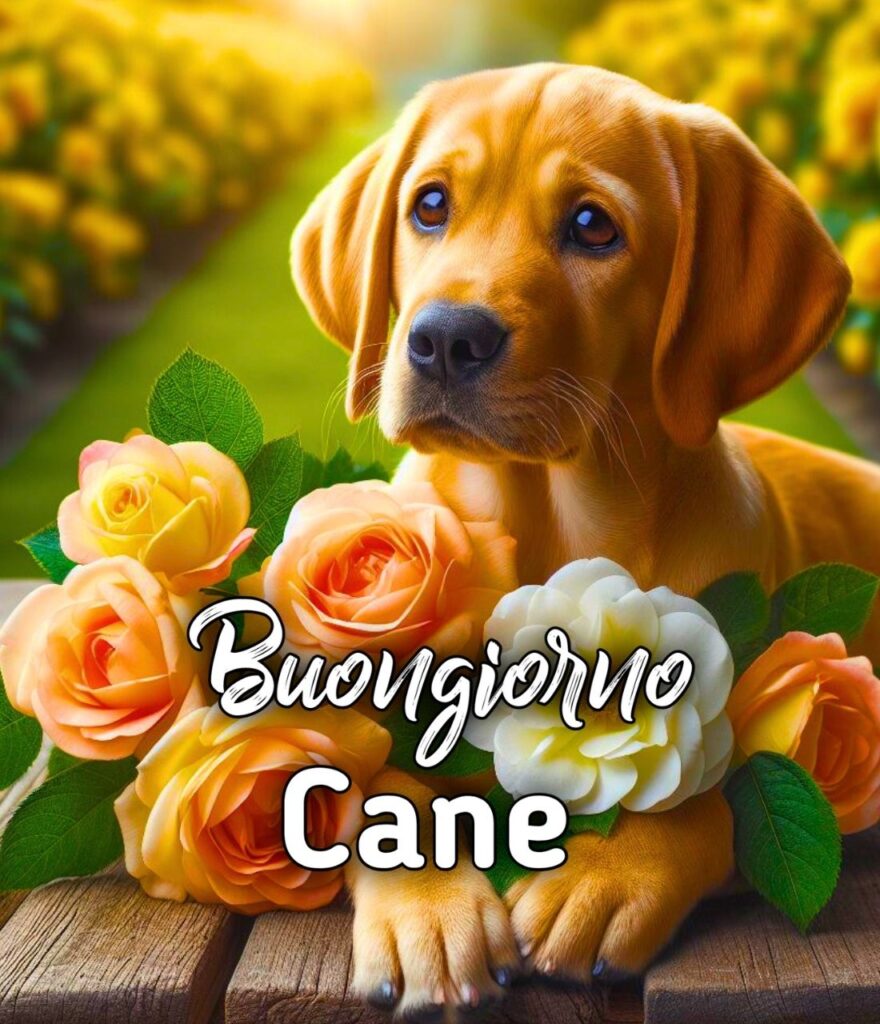 Buongiorno Con Cani Gif