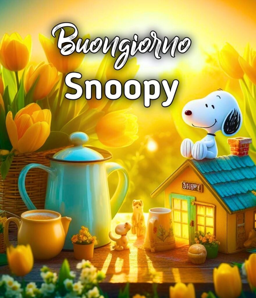 Buongiorno Con Snoopy E Mafalda