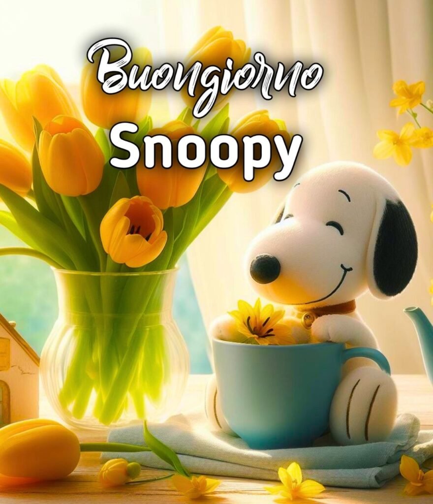 Buongiorno Da Snoopy