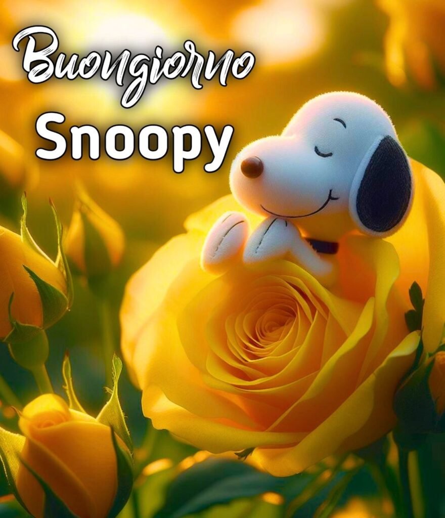 Buongiorno Di Snoopy