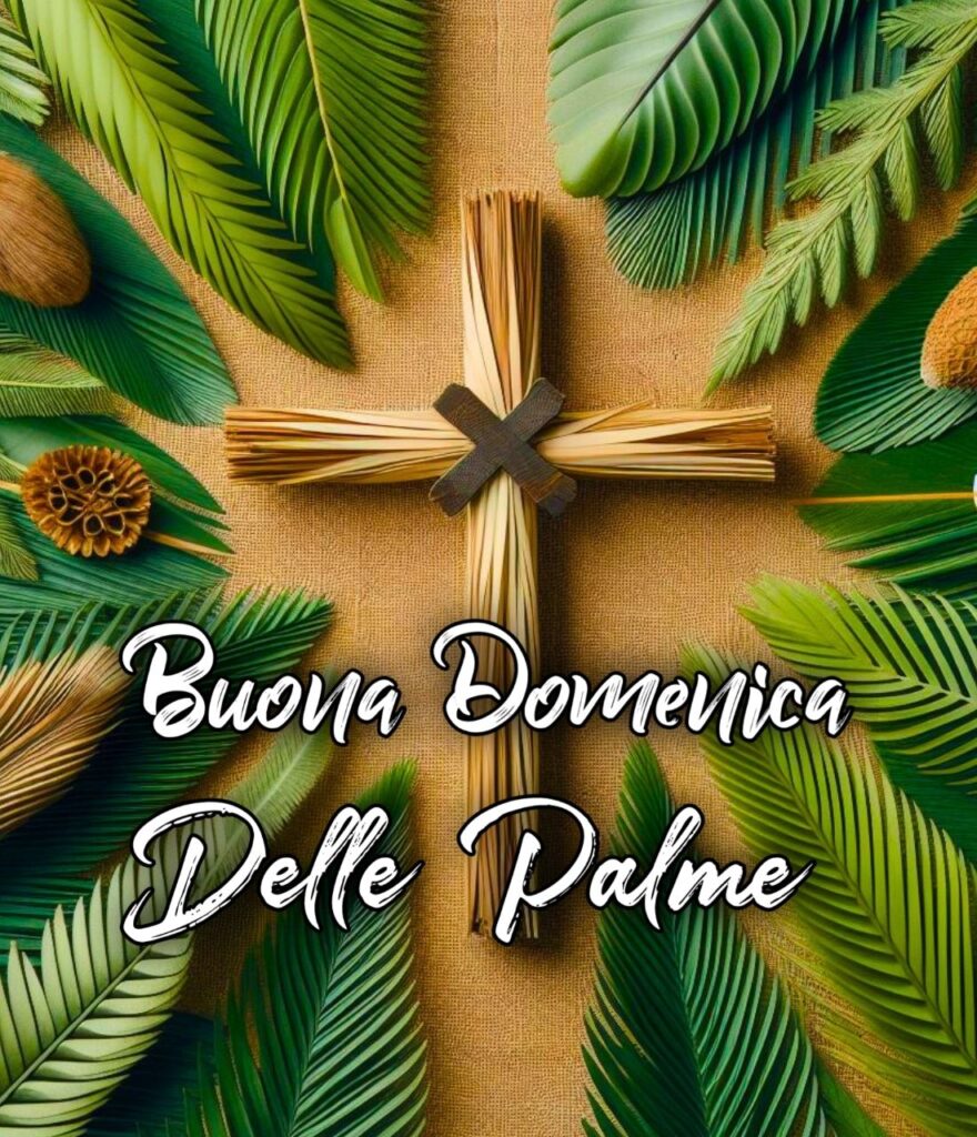 Buongiorno E Buona Domenica Delle Palme 2024