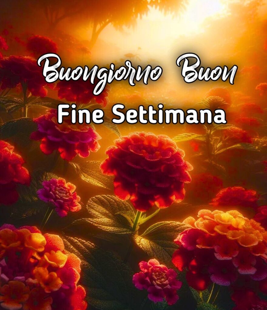 Buongiorno E Buona Fine Settimana