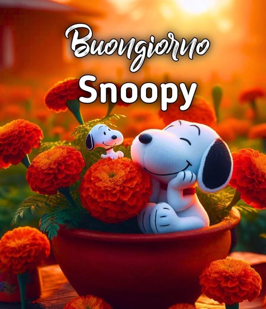 Buongiorno Martedì Snoopy