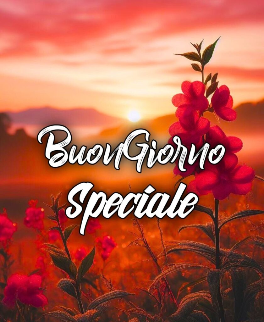 Buongiorno Persona Speciale