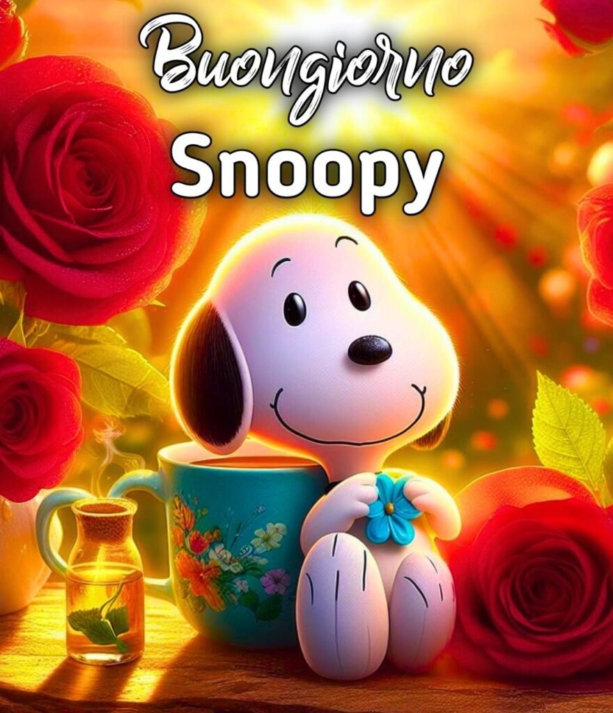 Buongiorno Snoopy