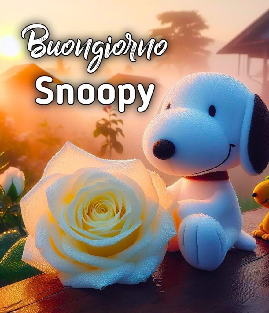 Buongiorno Snoopy Venerdì