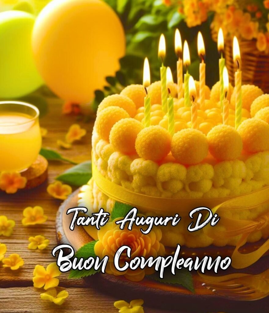 Buongiorno Tanti Auguri Di Buon Compleanno