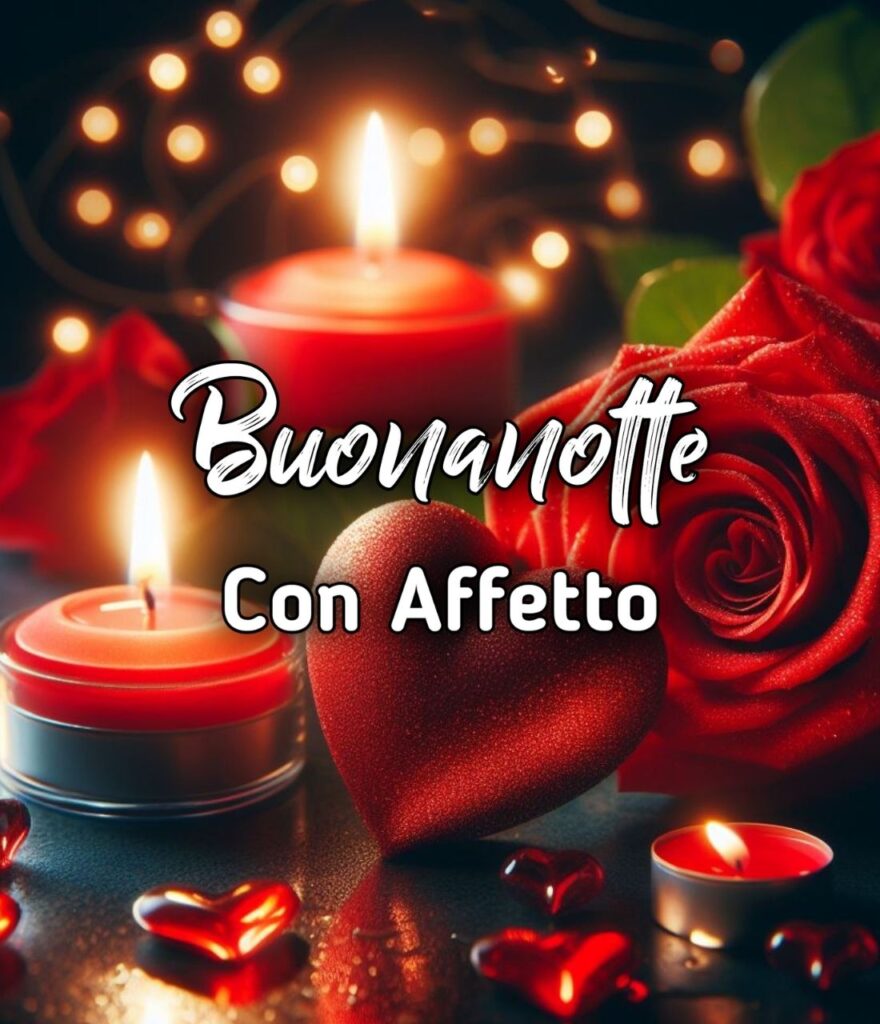 Con Affetto E Simpatia Buonanotte Da Parte Mia