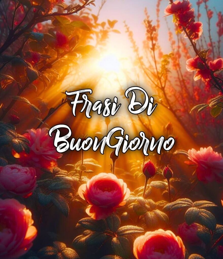 Foto E Frasi Di Buongiorno