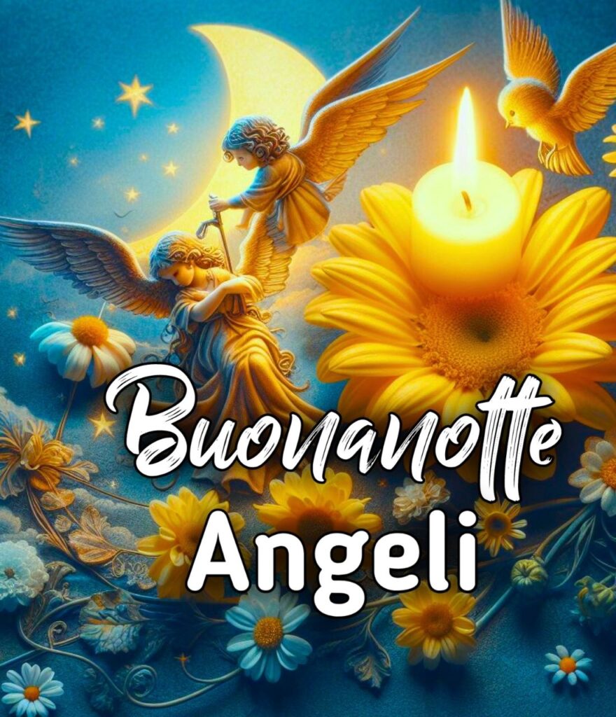 Frasi Buonanotte Con Angeli Gif