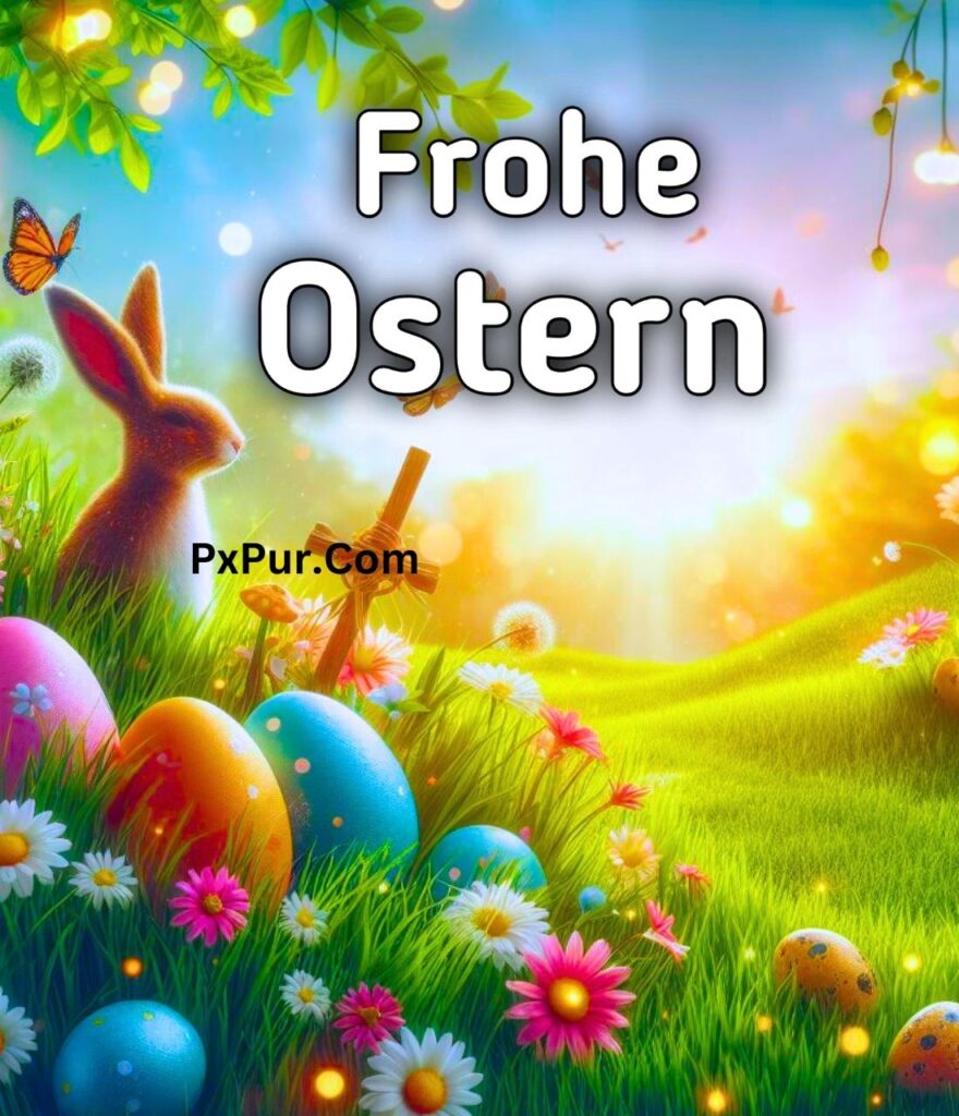 Frohe Ostern Erster Lustig 2024