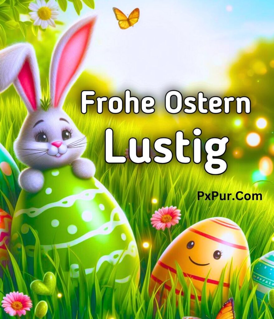 Frohe Ostern Lustiges Bild