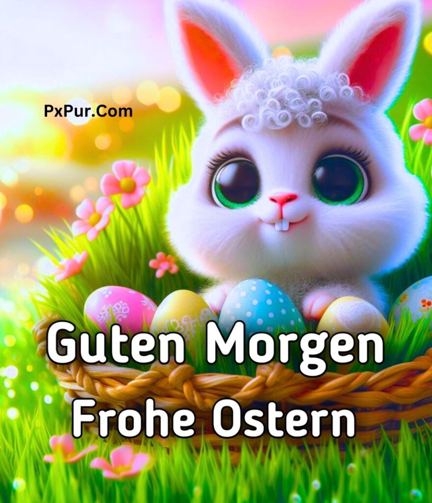 Guten Morgen Frohe Ostern