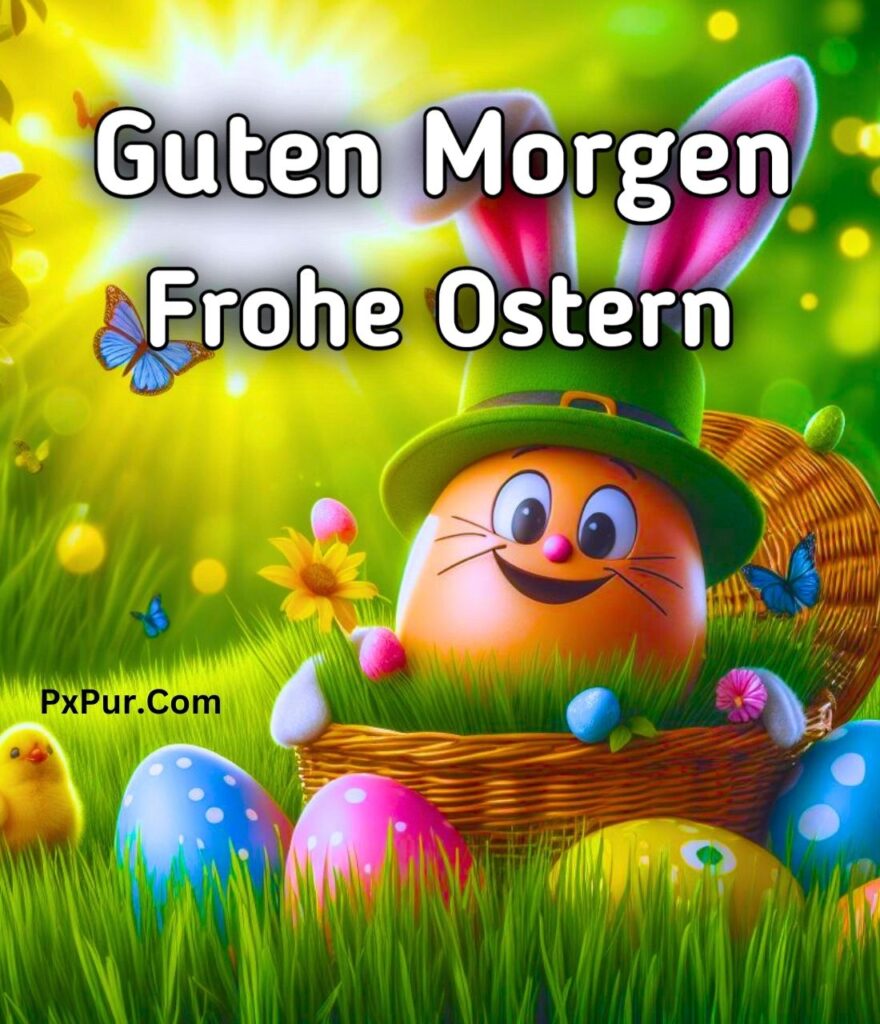 Guten Morgen Ostern Lustiges Bild