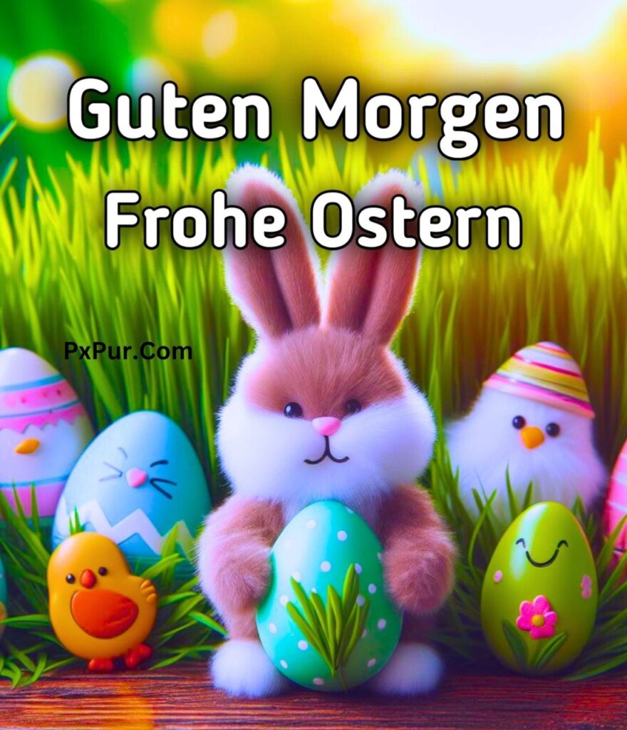 Guten Morgen Und Frohe Ostern