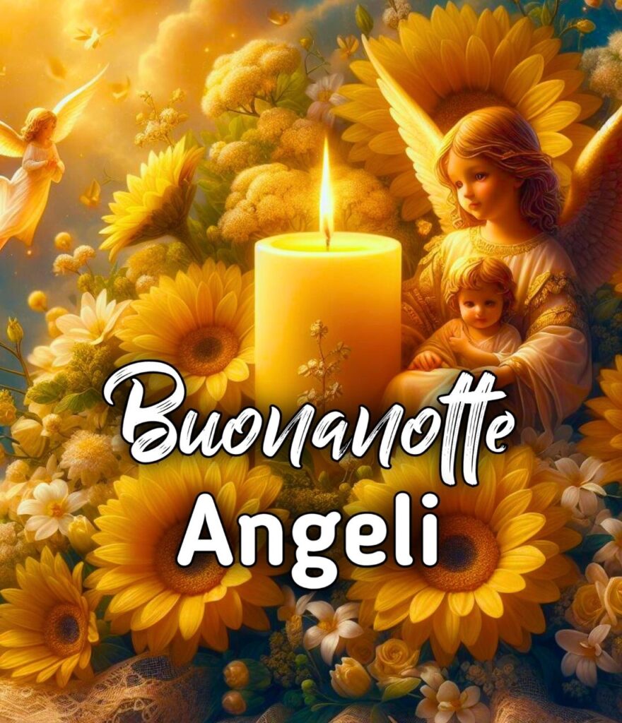 Immagini Buonanotte Con Angeli E Stelle