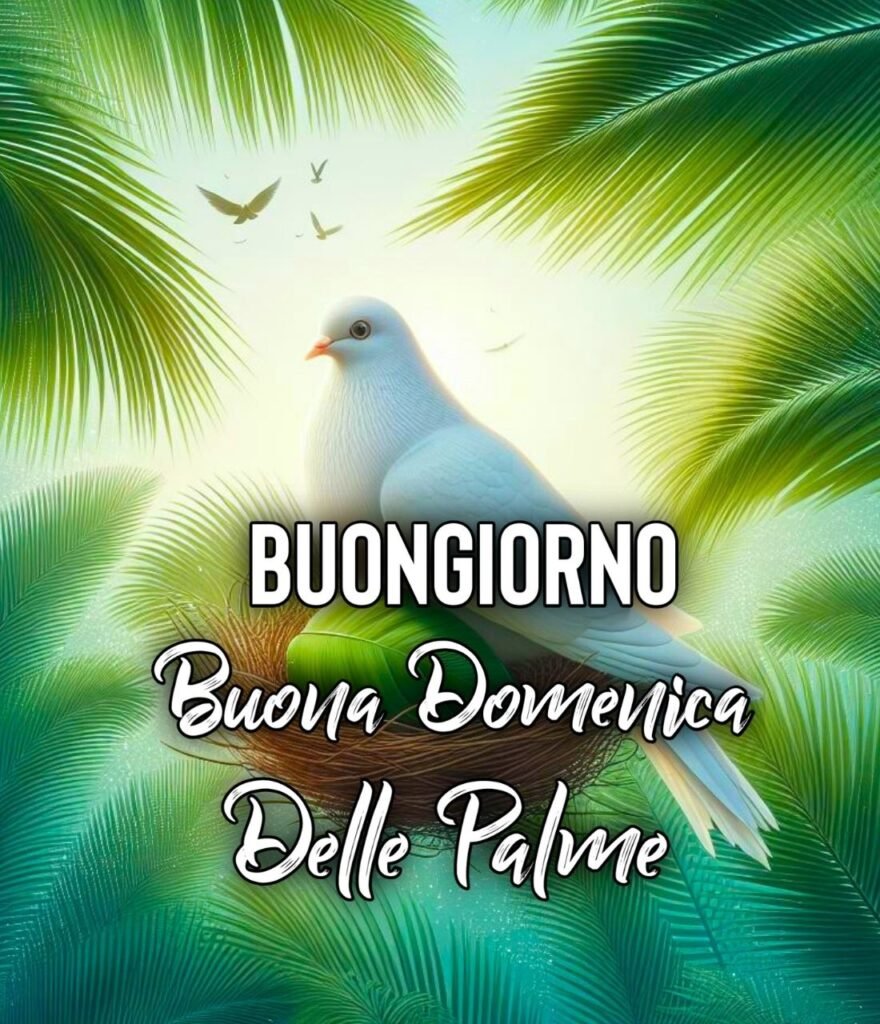 Immagini Buongiorno E Buona Domenica Delle Palme 24 Marzo