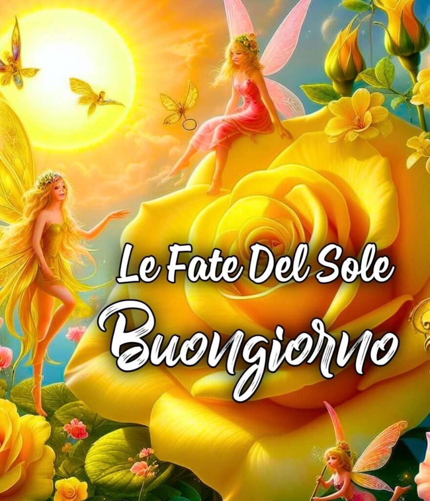 Le Fate Del Sole Buongiorno Gif