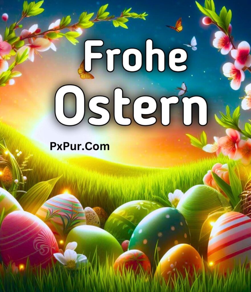 Nostalgisch Vintage Frohe Ostern