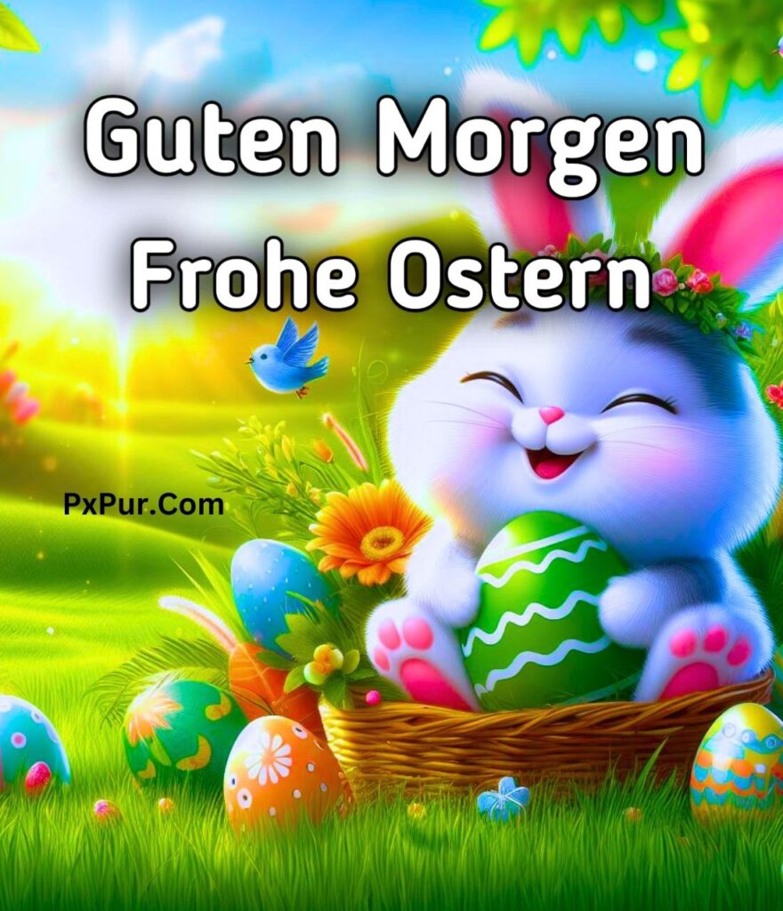 Ostern Lustig Bild Guten Morgen