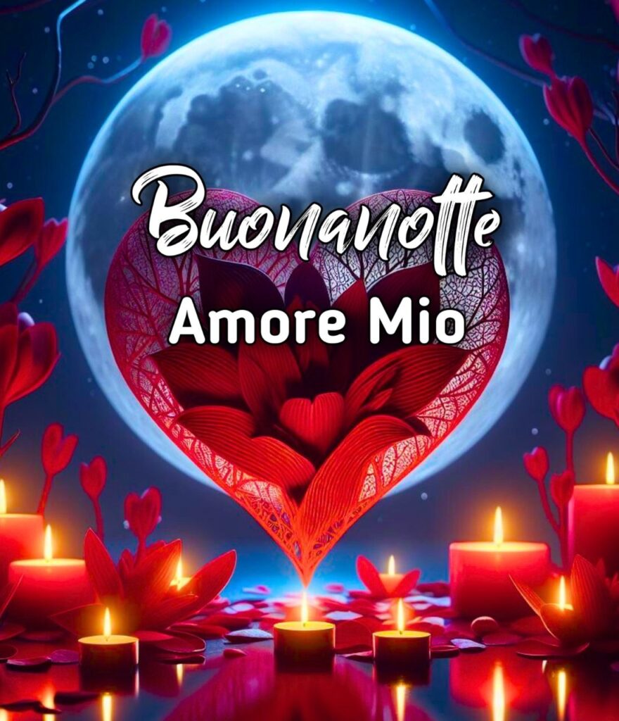 Romantico Buonanotte Amore Mio