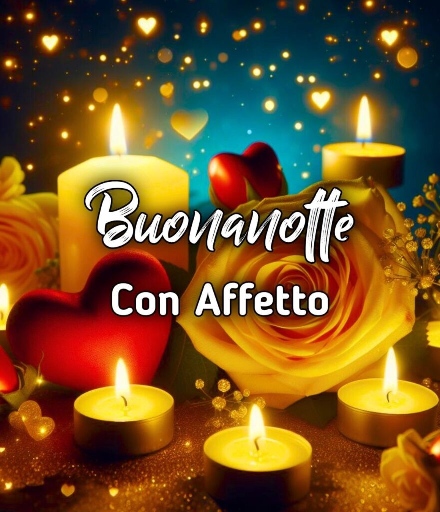 Serenità Buonanotte Con Affetto E Simpatia