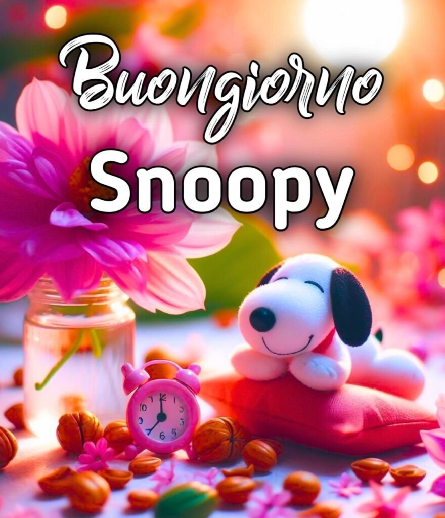 Snoopy Buongiorno